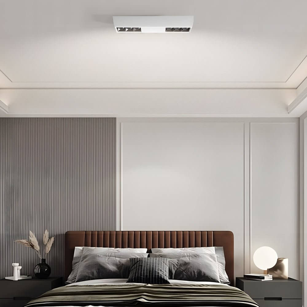 linear led spotlight flush mount ceiling fixture