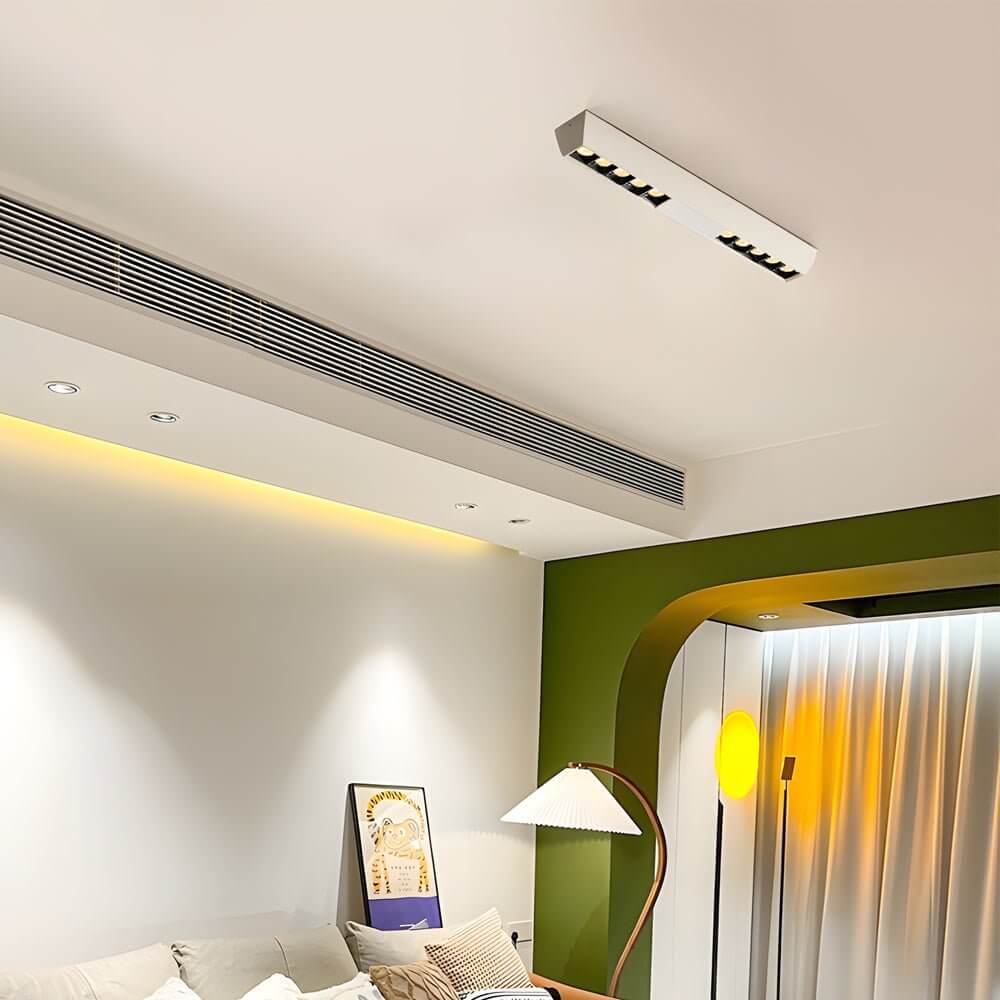 linear led spotlight flush mount ceiling fixture