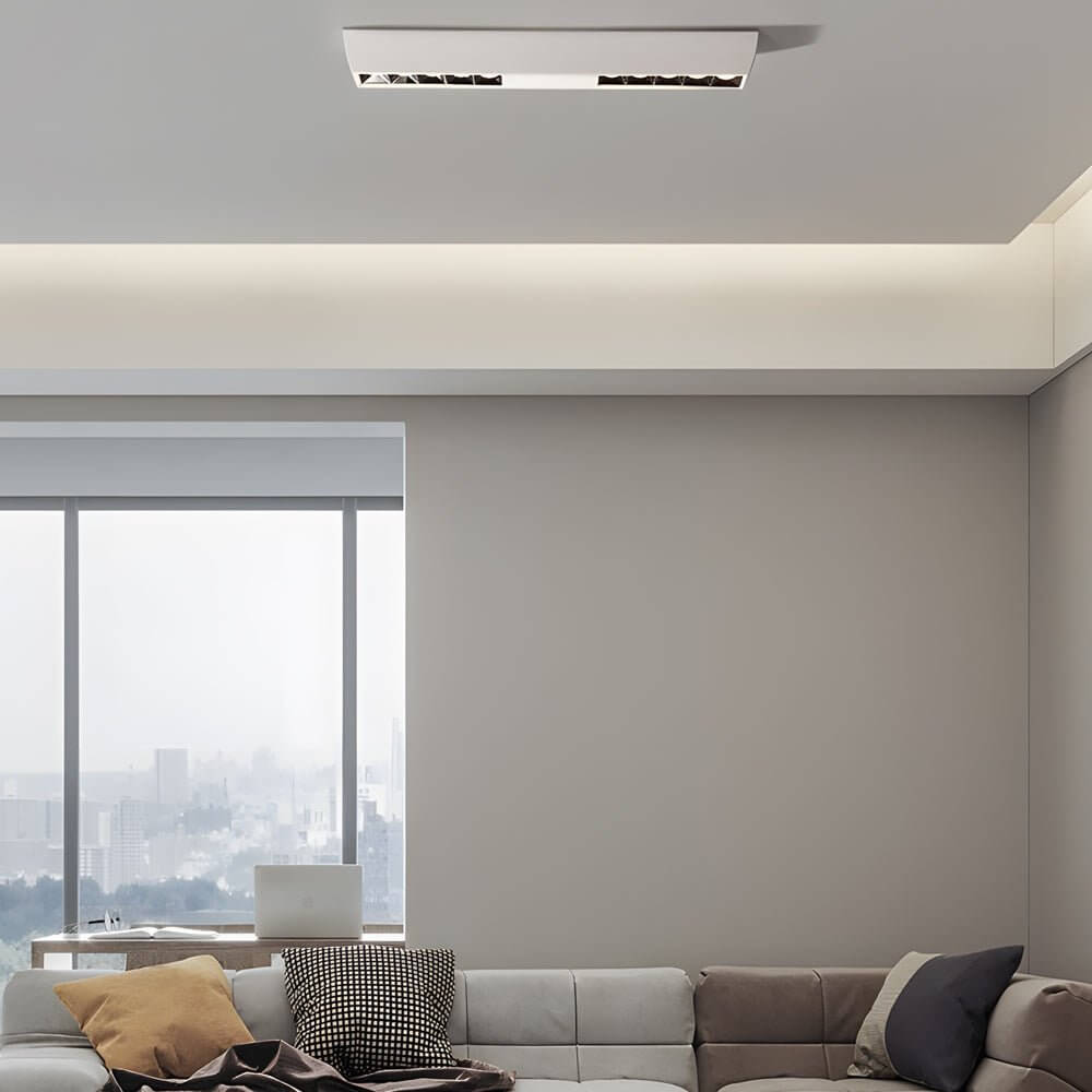 linear led spotlight flush mount ceiling fixture