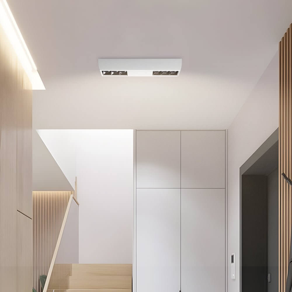 linear led spotlight flush mount ceiling fixture
