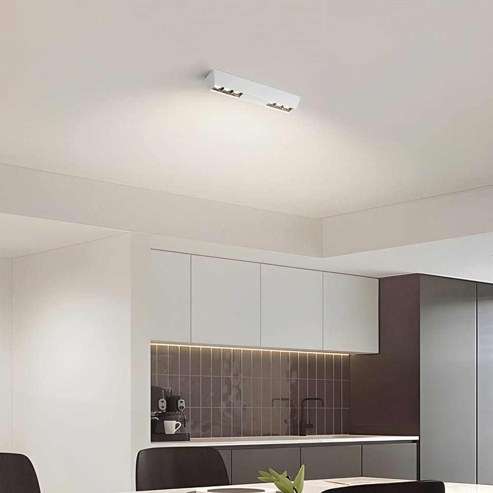 linear led spotlight flush mount ceiling fixture