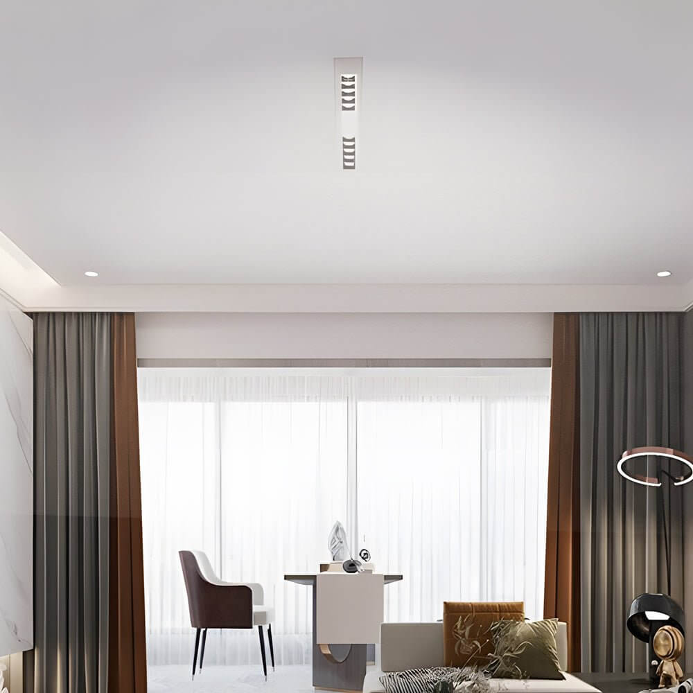 linear led spotlight flush mount ceiling fixture