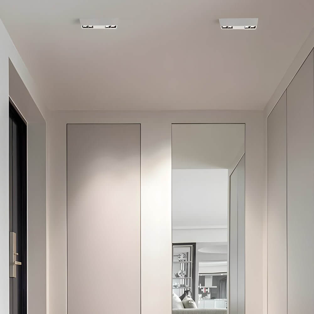 linear led spotlight flush mount ceiling fixture