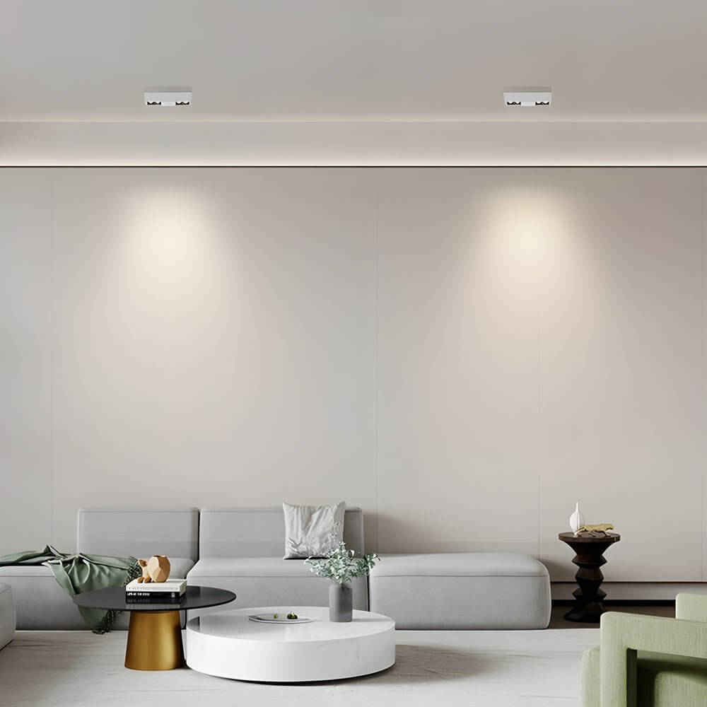 linear led spotlight flush mount ceiling fixture