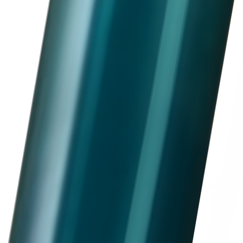 Postmodern Long Glass Bottle Mini Pendant — Hardwired, 3000K Warm White, Dark Green or White