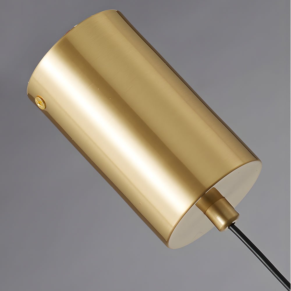 Modern Long Glass Pendant Light — Copper, 3-Step Dimming, 3000K/4500K/6000K