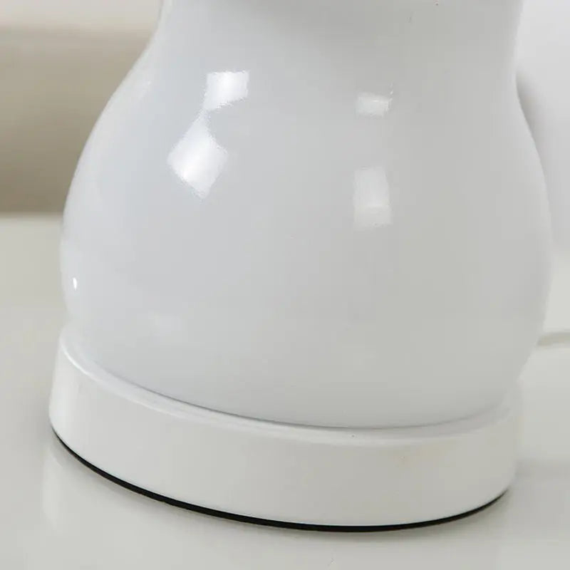 Charming LED Mushroom Baby Lamp in Glass Luxe