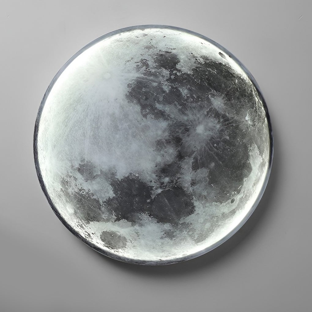 lunar moon dimmable led modern wall sconce stylish wall lamp lighting
