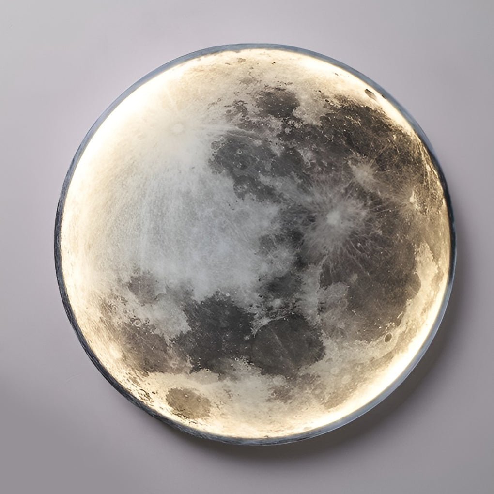 lunar moon dimmable led modern wall sconce stylish wall lamp lighting