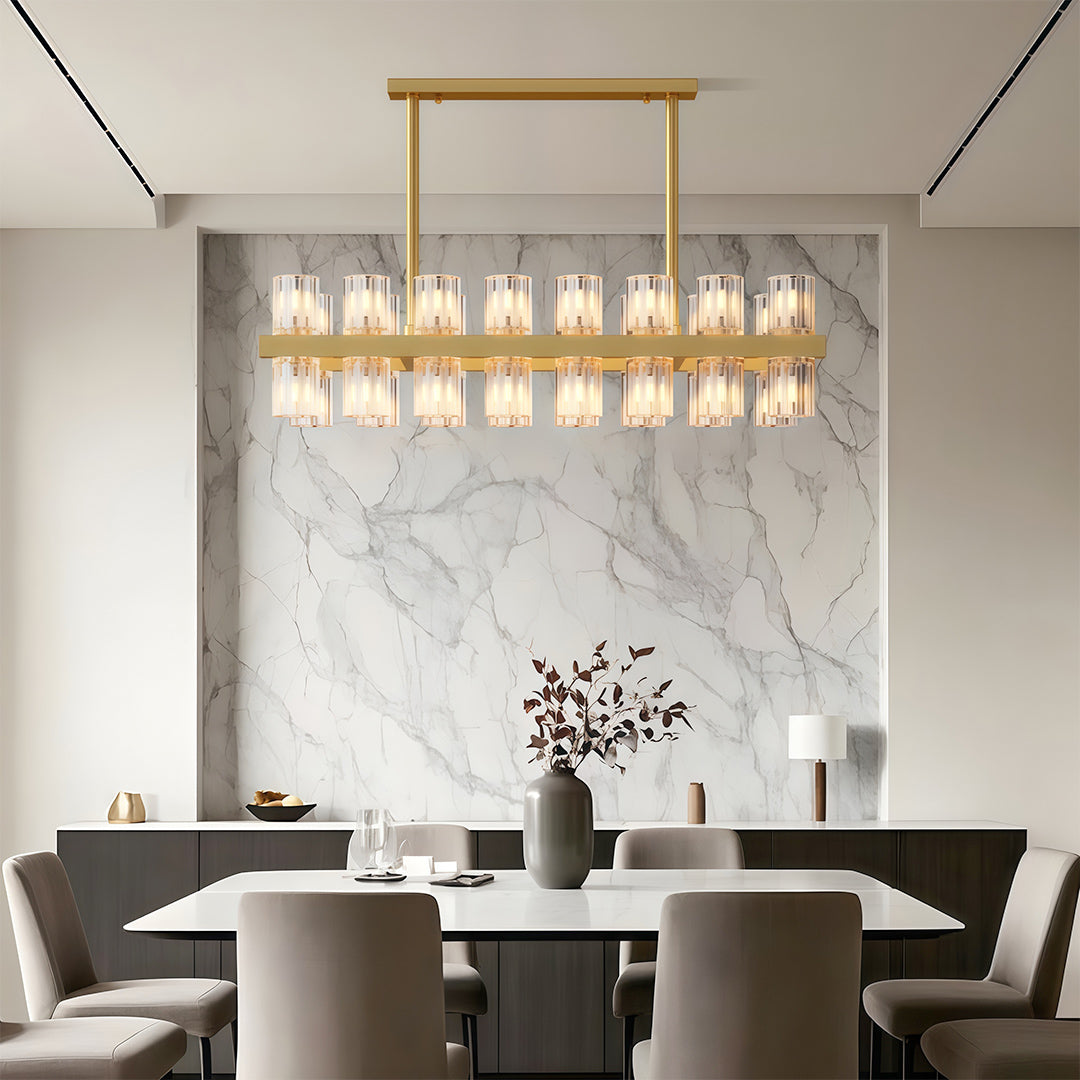Multi-Tier Crystal Chandelier — Solid Copper Frame, 24- to 48-Light, G4, Black / Chrome / Copper Finish