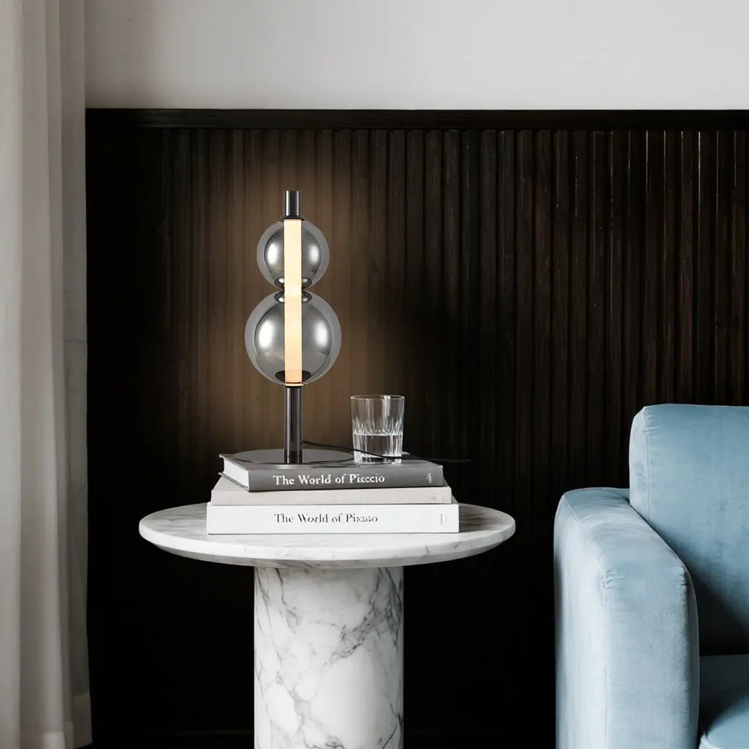 Modern Minimalist Art Table Lamp - Full Spectrum Eye-Care Design Luxe