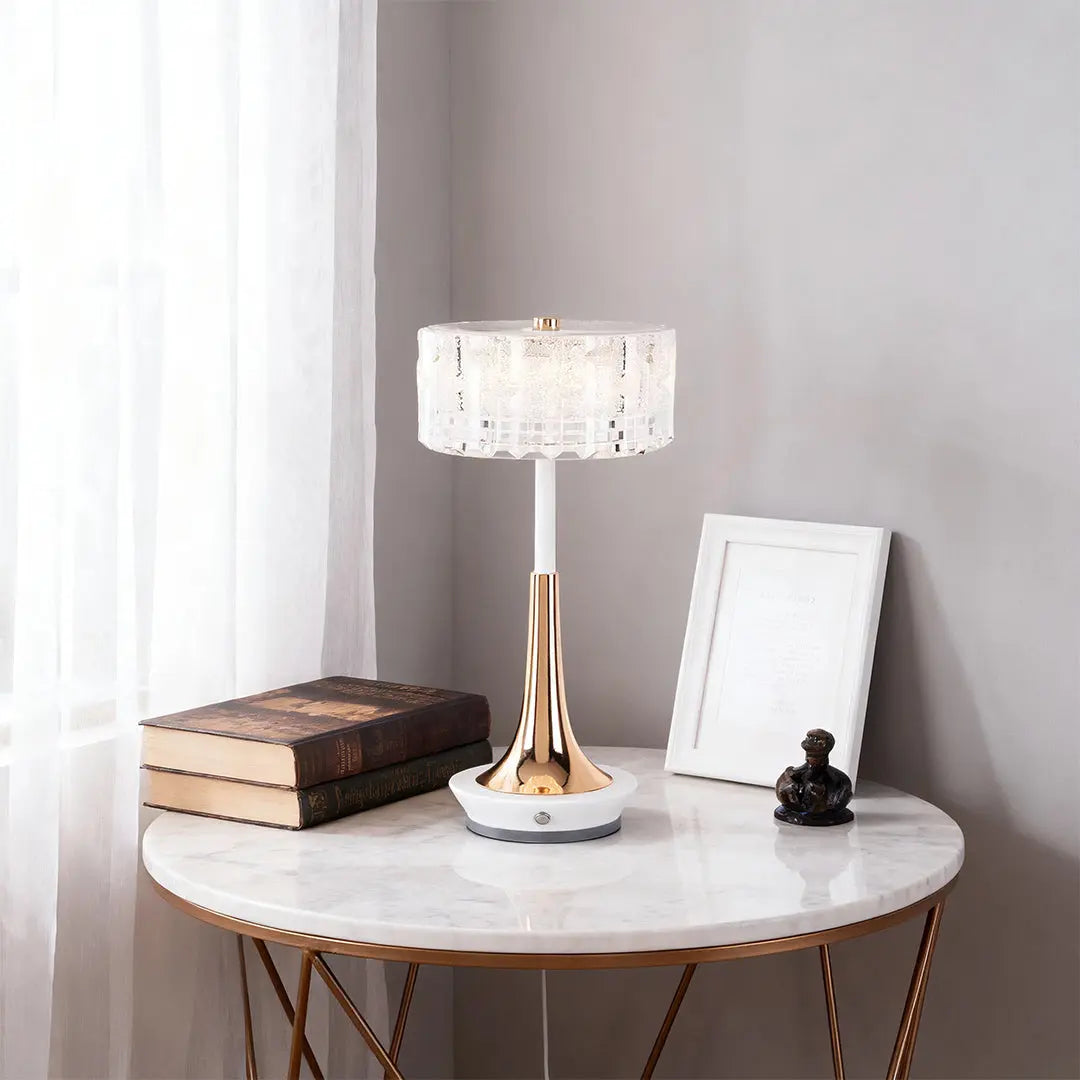Portable Cordless Mushroom Table Lamp - INS-Style Atmosphere Light Luxe