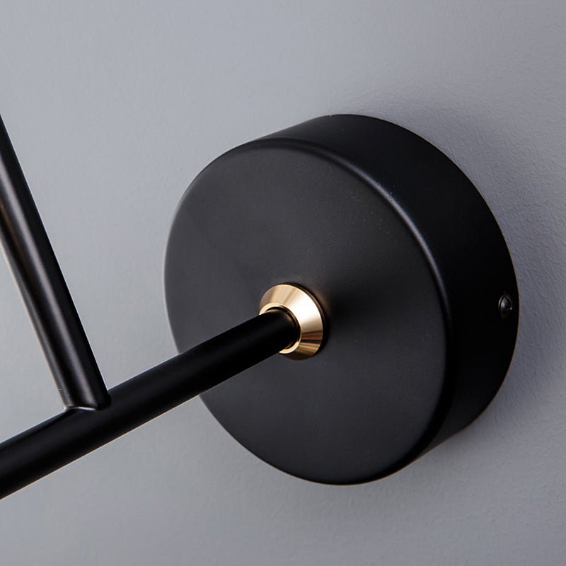 Magpie Bird Wall Sconce — Metal and Acrylic, Adjustable LED, Dimmable with Remote Control