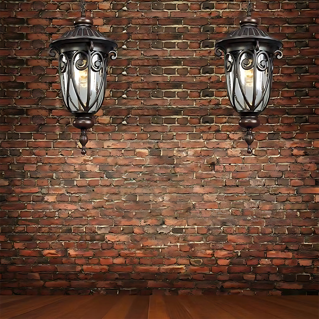 Mid-Century Cone Outdoor Pendant Light — Black Aluminum, Scratch-Resistant Glass, IP54, E27 LED, 7W