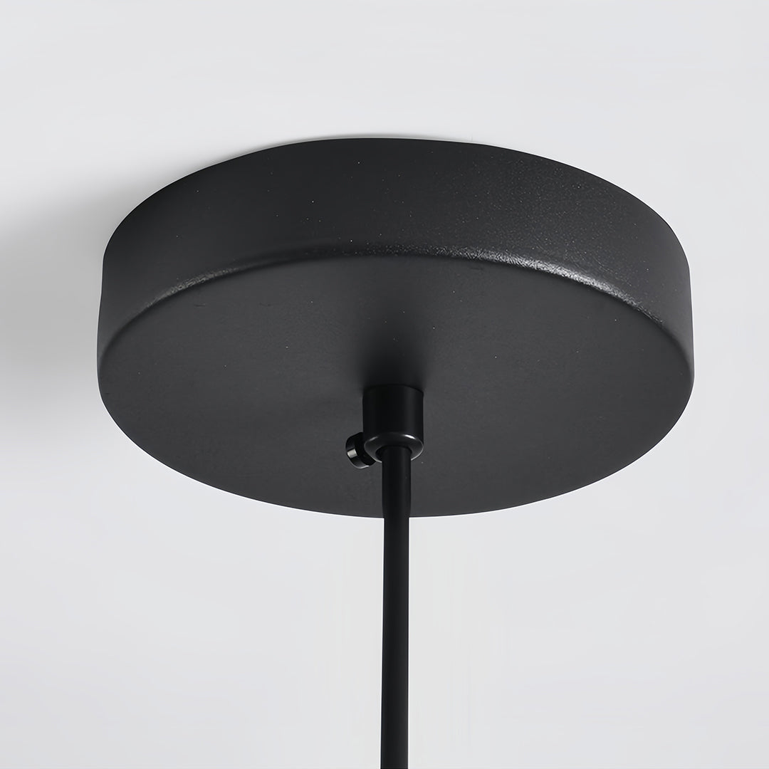 Pumpkin-Shaped Felt Pendant Light — PET Felt, Sound-Absorbing, E27, 14"–30" dia.
