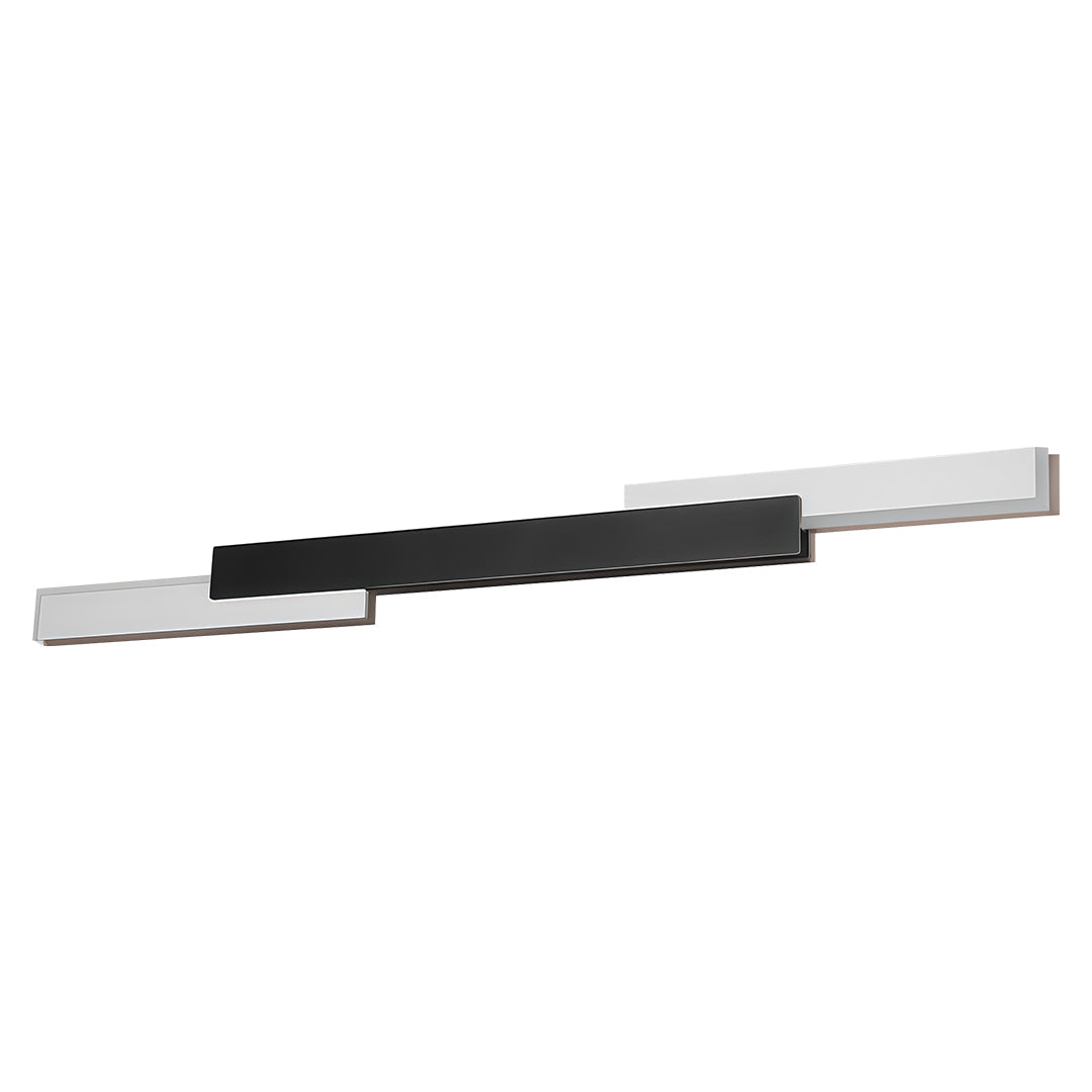Linear Outdoor Wall Sconce — Black or White Iron, LED, IP65, 48W/60W, Dimmable 3000K–6000K, 47.2" or 59.1"