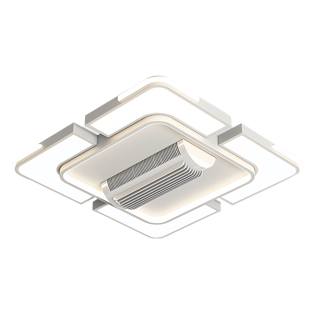 Full Spectrum LED Bladeless Ceiling Fan with Integrated Light