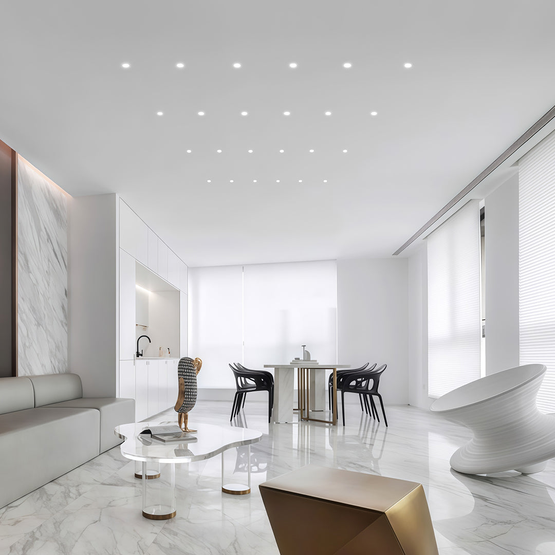 Miniature Anti-Glare Recessed LED Spotlight — Aluminum, 3W, 35mm & 45mm Open-Hole, 3000K / 4000K, CRI 90