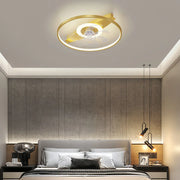 Ultra-Quiet LED Ceiling Fan with Light - Minimalist Design Luxe