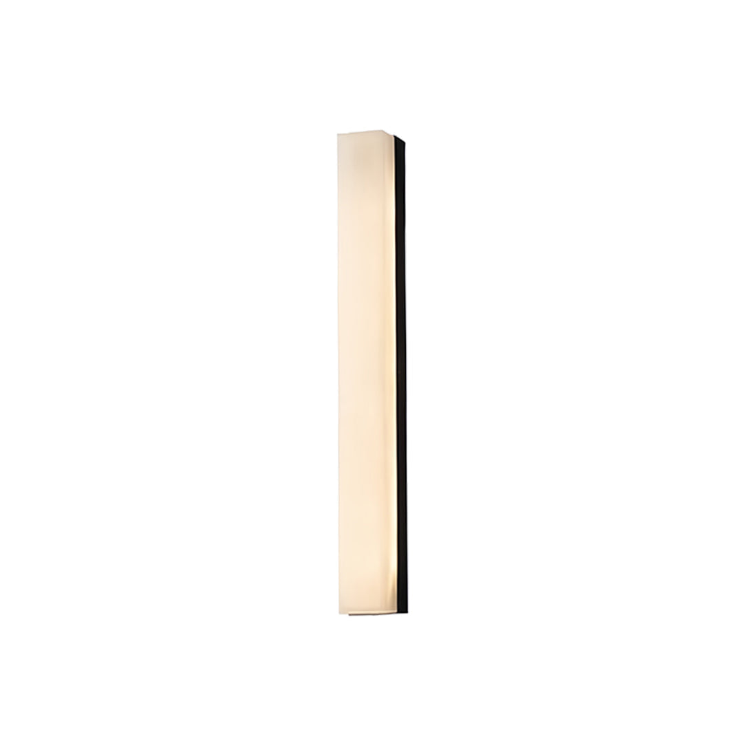 Modern Minimalist Linear Wall Sconce — Hammered Copper and Marble, LED, 3000K, 40cm–100cm