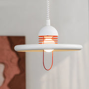 Flying Saucer Pendant Light — Iron, LED, 3-Step Dimming (3000K/4500K/6000K), 15.7" Diameter
