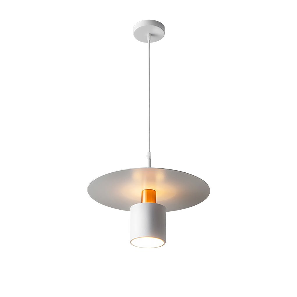 Minimalist Three-Color Pendant Light — Wrought Iron, E27, Adjustable 200cm Cable, Dining Room & Bedside