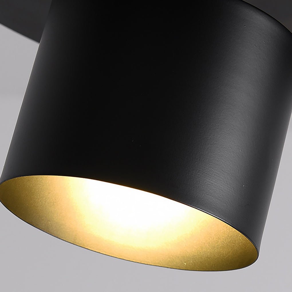 Minimalist Three-Color Pendant Light — Wrought Iron, E27, Adjustable 200cm Cable, Dining Room & Bedside
