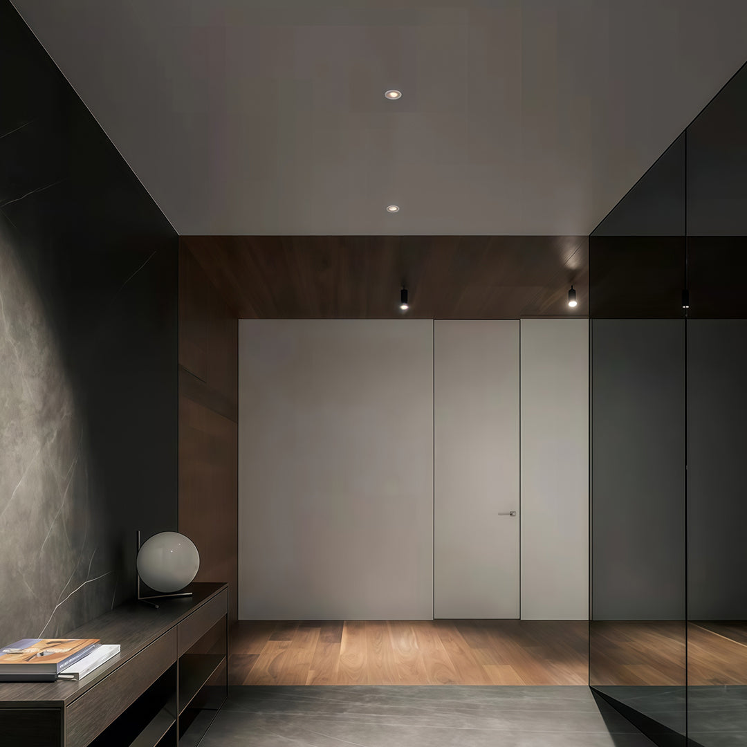 Hill-Shaped Recessed LED Spotlight — Aluminum & Acrylic, Full-Spectrum Ra90, 5W–20W, 3000K / 4000K / 6000K