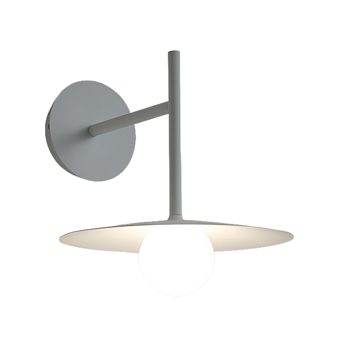 Modern Industrial Swing-Arm Wall Sconce — Frosted Glass, G9 LED, 12W Hardwired, Fixed or Adjustable