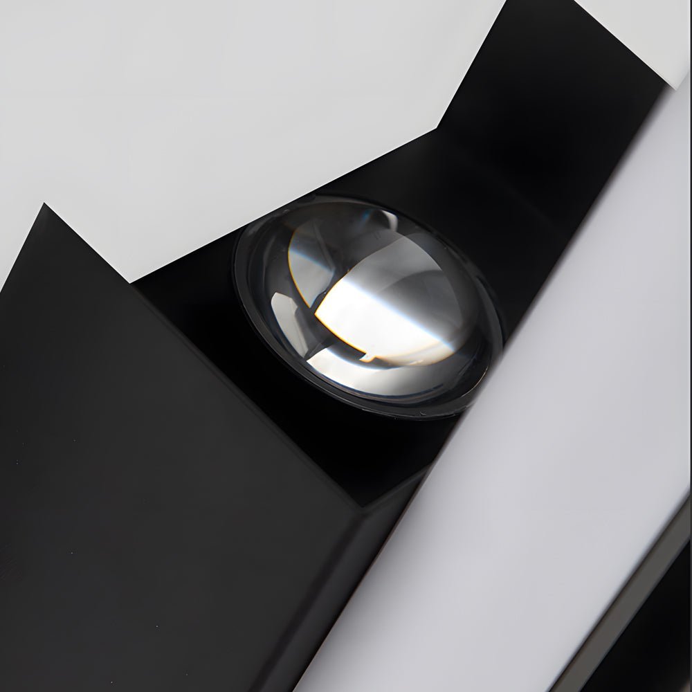 Minimalist Linear LED Wall Sconce — Black Aluminum, COB, 24W–36W, 24.4"–48"