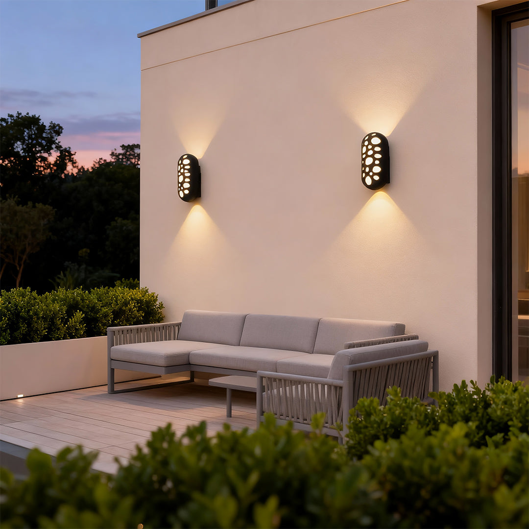 Nordic Creative LED Outdoor Up and Down Wall Lights