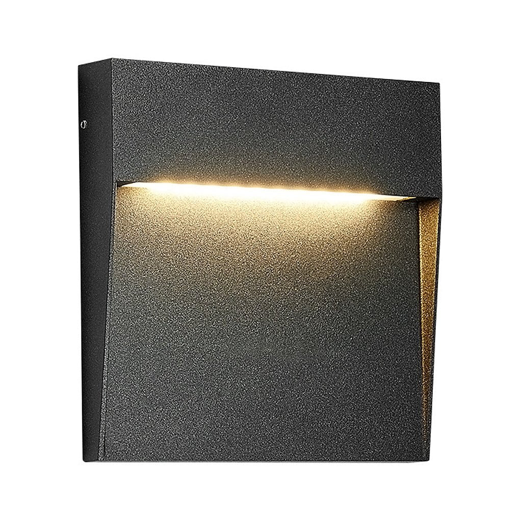 minimalist square waterproof outdoor stair lights step lights and wall sconces for stairways