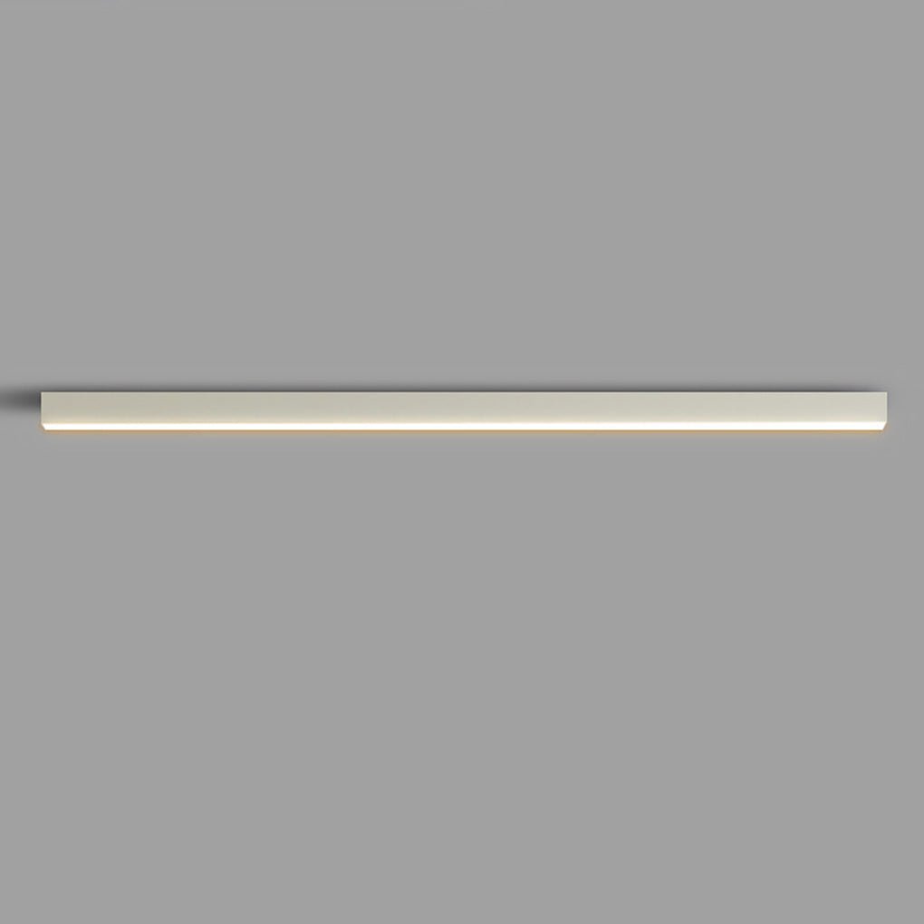 Minimalist Linear LED Wall Sconce — Aluminum & Acrylic, Stepless Dimming, 3-Step Color Temp (3000K/4500K/6000K), Remote Control