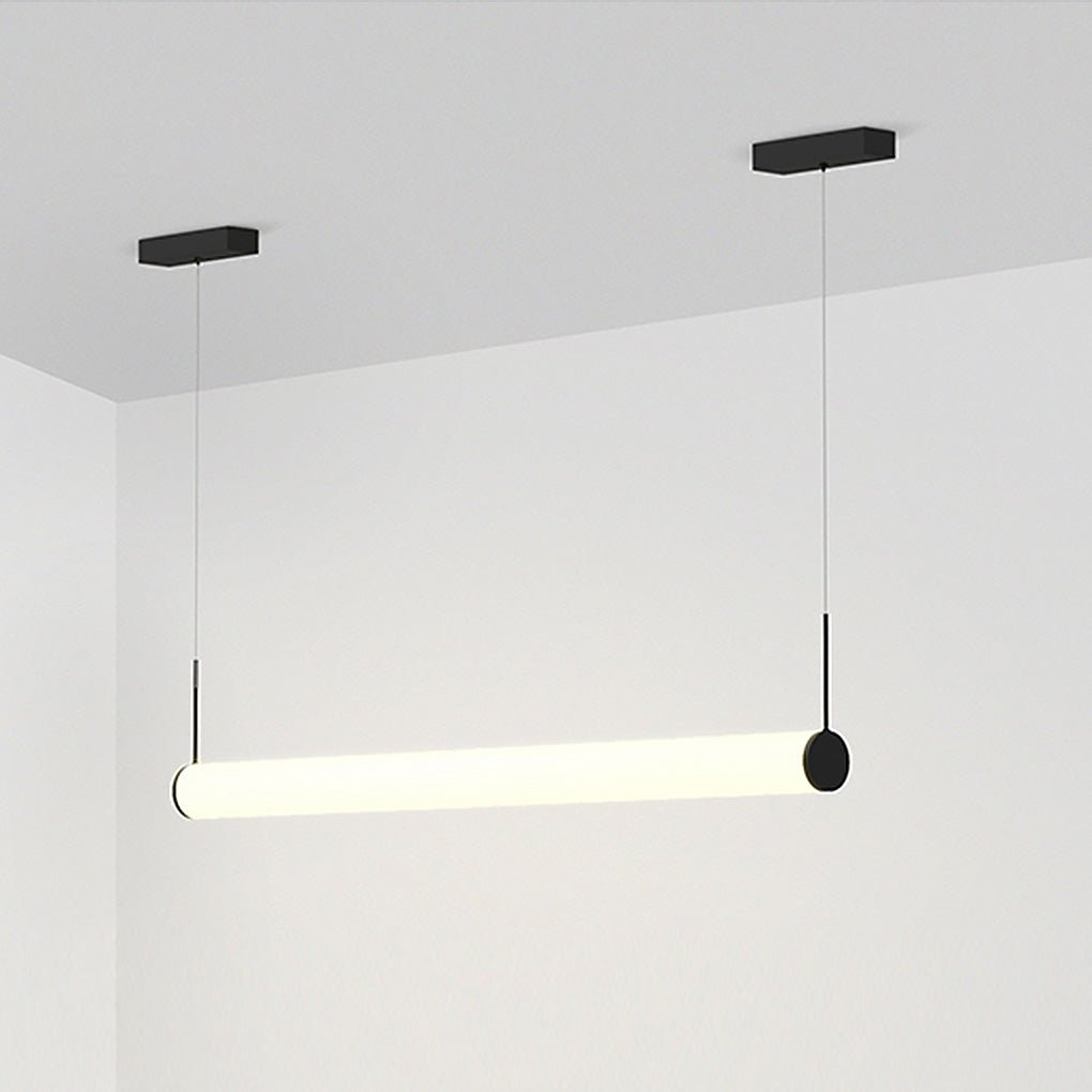 Minimalist Outdoor Hanging Chandelier — Aluminum & PC, LED 36W 4000K, IP54, Gray