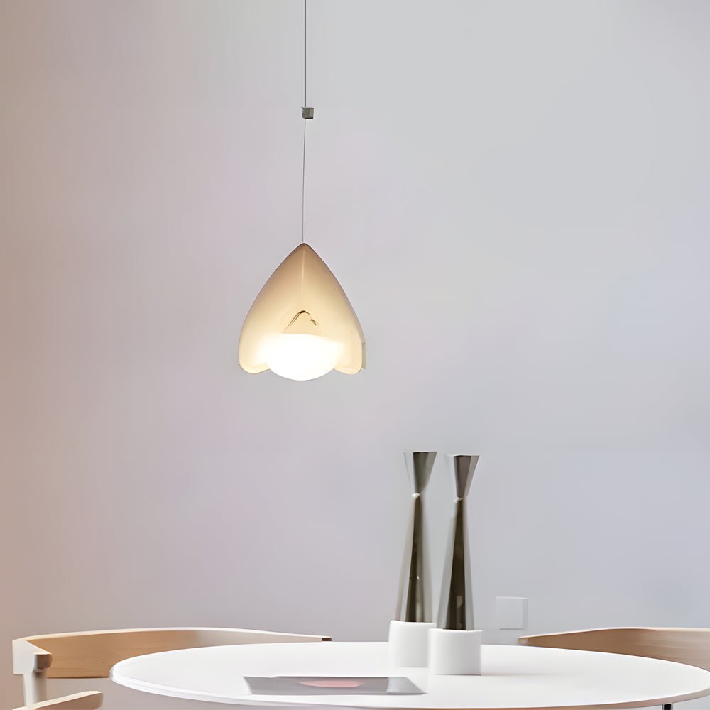 minimalist white glider pendant light available in 1 3 or 6 lights