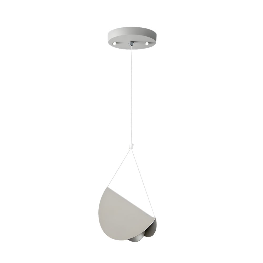 minimalist white glider pendant light available in 1 3 or 6 lights