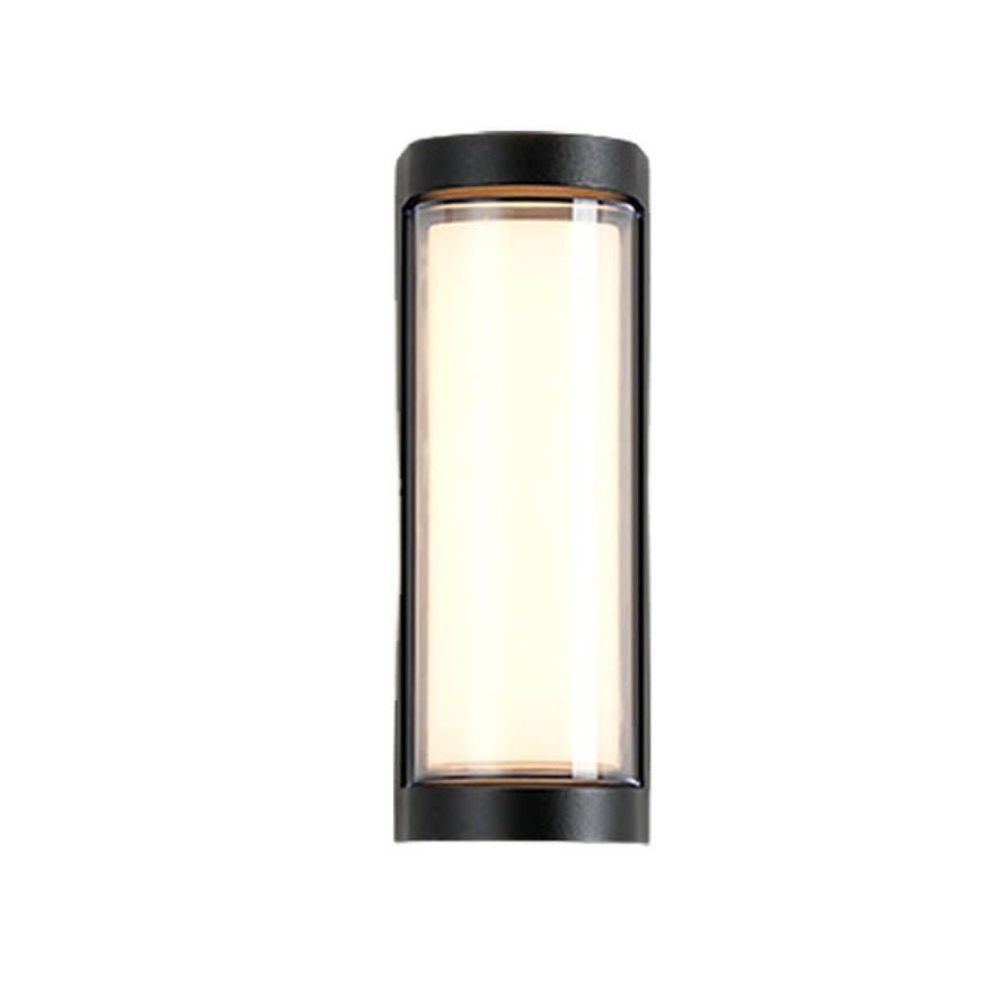 modern arc and rectangular designs sleek dual directional outdoor wall light
