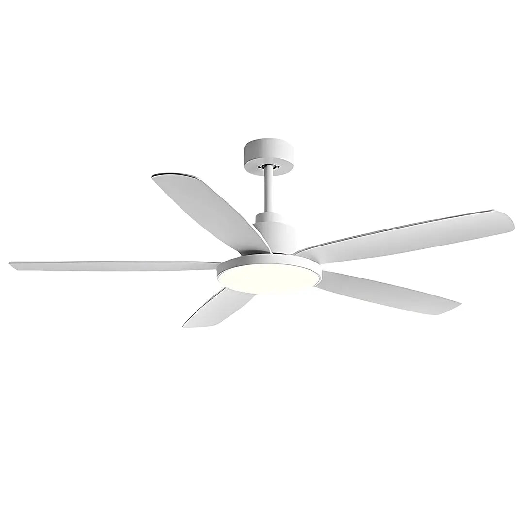 Nordic Style Chandelier Ceiling Fan with 5 Lights Luxe