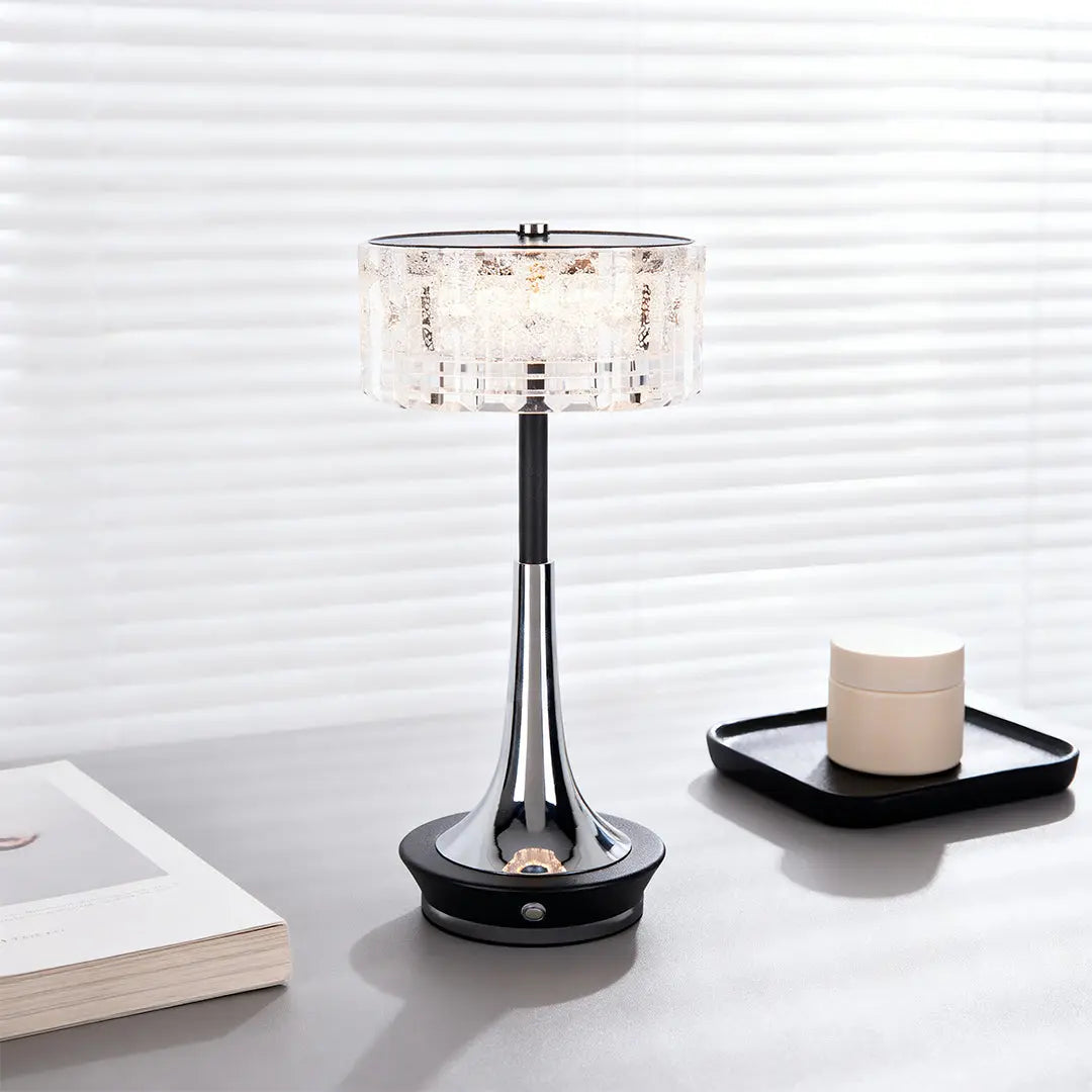 Portable Cordless Mushroom Table Lamp - INS-Style Atmosphere Light Luxe