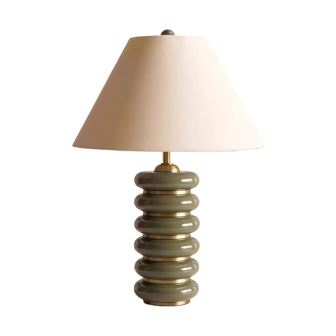 American Retro Cloth Table Lamp - Creative Decorative Lighting Luxe