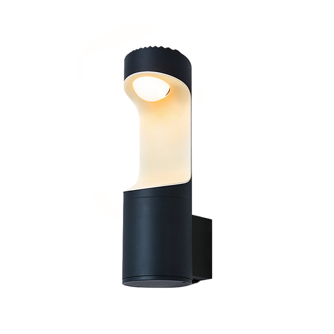 Minimalist Outdoor Wall Sconce — Die-Cast Aluminum, Acrylic Shade, 7W LED, IP54, E27, Three Color Temperatures
