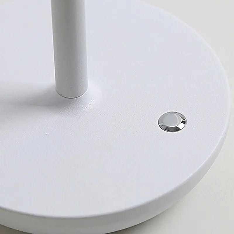 Contemporary Double Dome LED Accent Table Lamp with Touch On/Off Switch Luxe