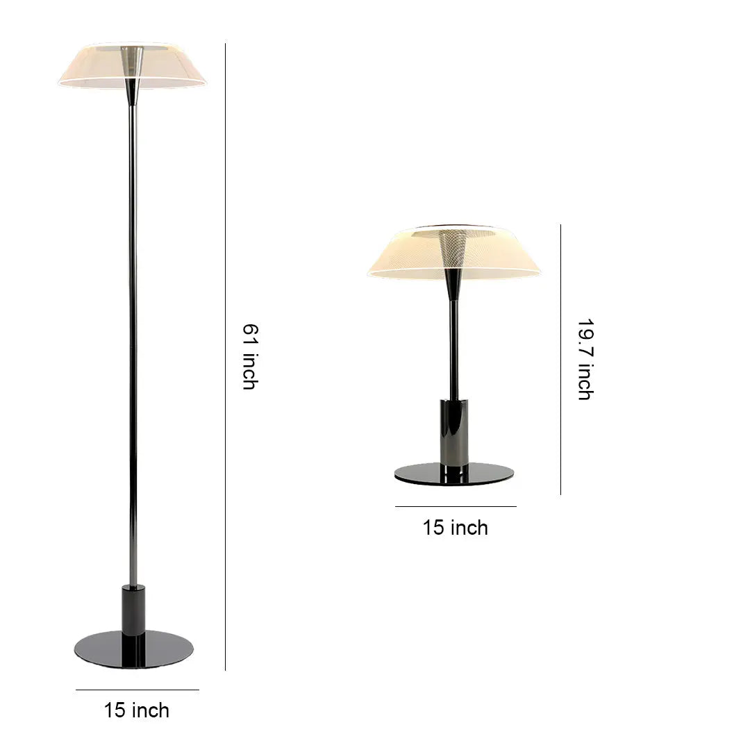 Contemporary Slimline Standing Lamps - Minimalist Craft Floor Lamp Luxe
