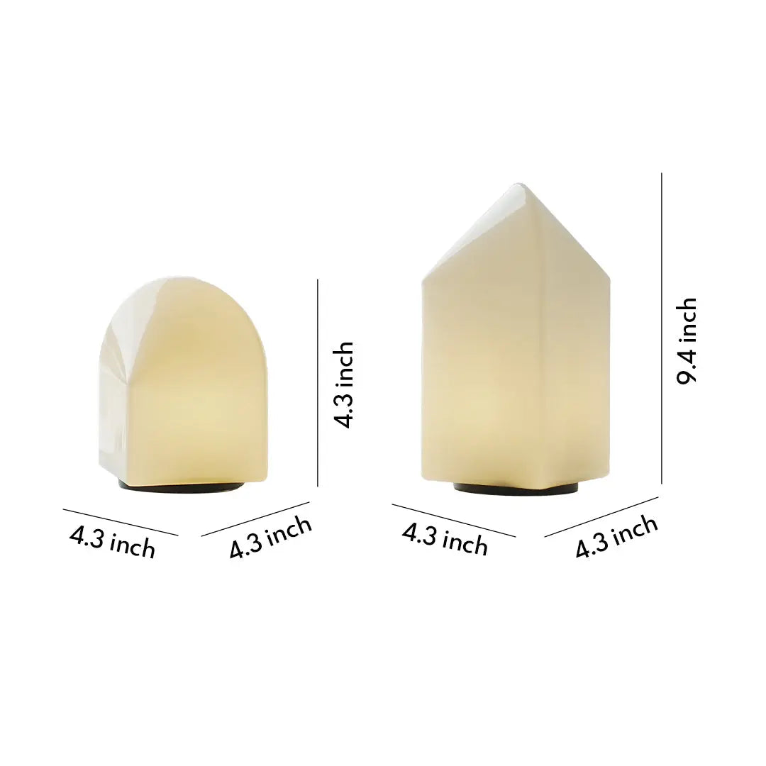 Creative Ambient Night Light - Modern White Table Lamp Luxe