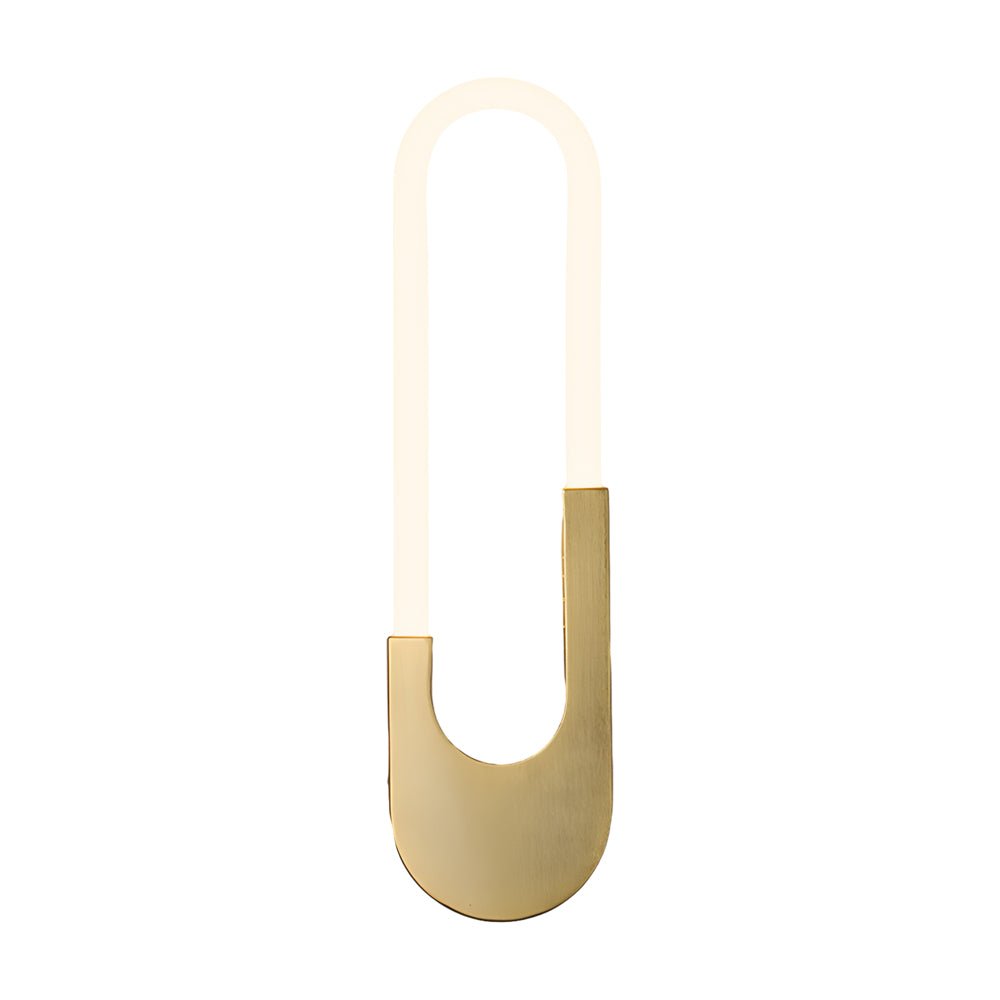 contemporary oval led wall sconces for indoor use 16 height gold and black