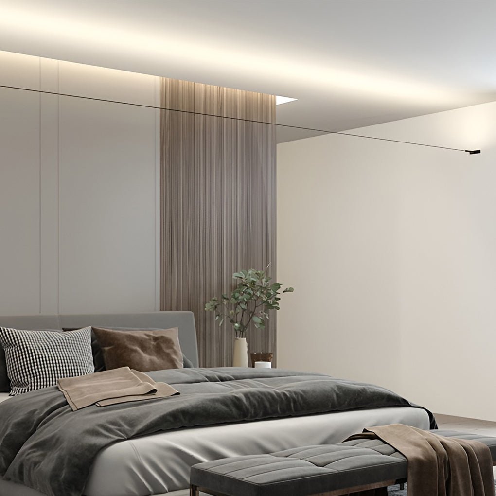 modern led lighting strips with rotatable intelligent dimming cob technology