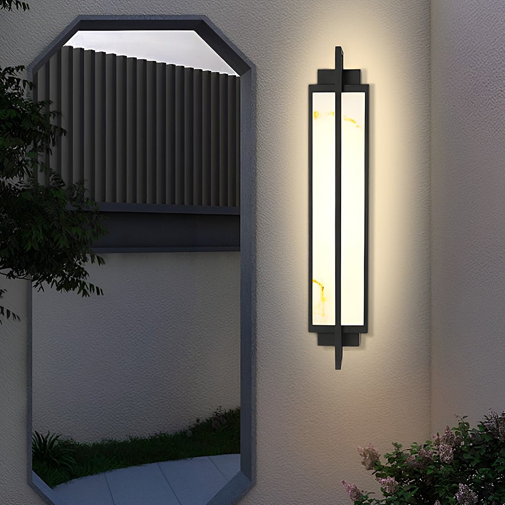 modern led outdoor wall sconce wall mounted lighting fixture