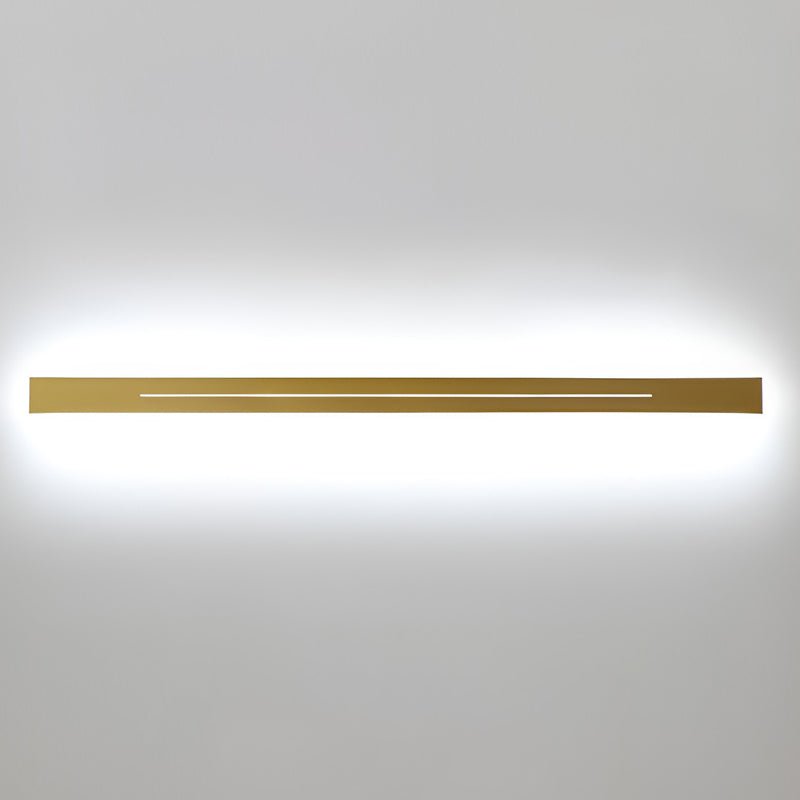 modern led wall sconces with long linear design and three step dimming