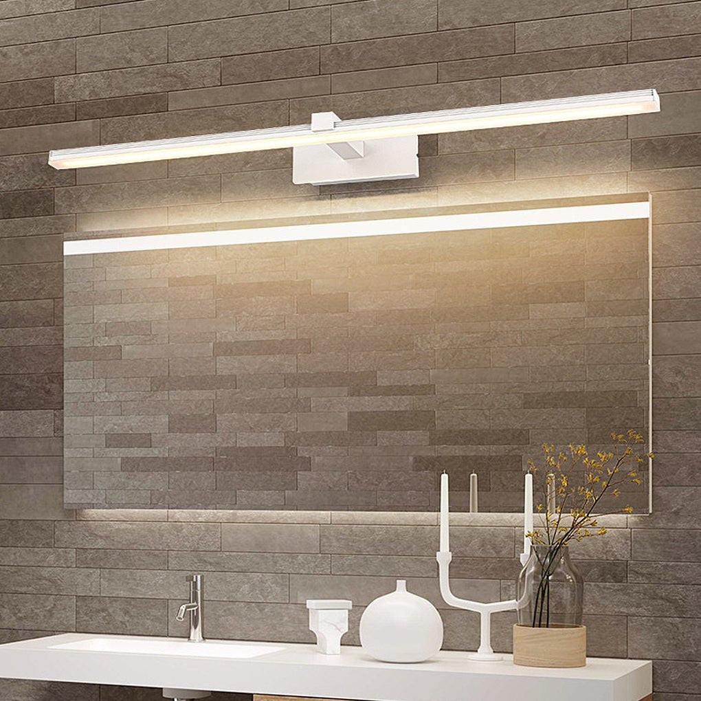 modern linear bathroom vanity light bar with led mirror illumination available in 24 31 and 35 sizes