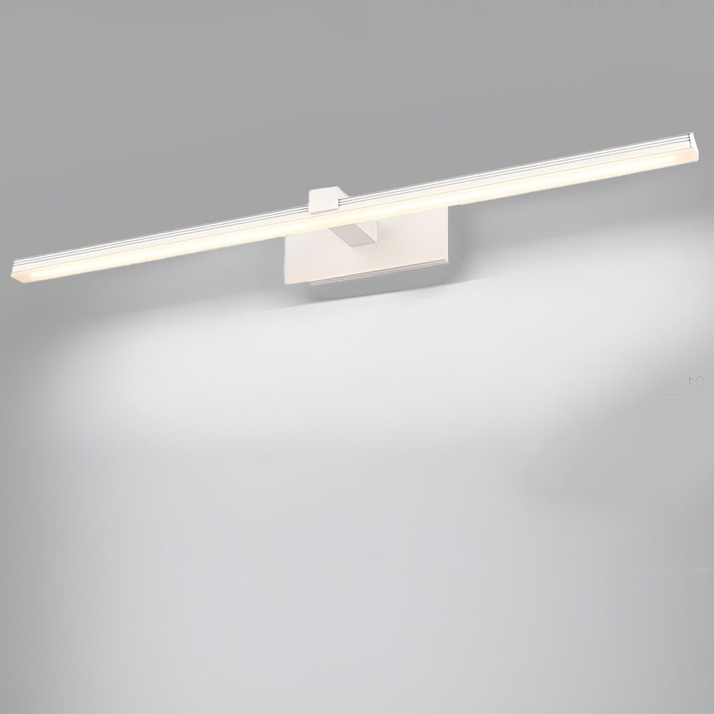 modern linear bathroom vanity light bar with led mirror illumination available in 24 31 and 35 sizes